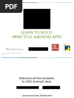 Learn to build impactful Android apps GDG Việt Nam