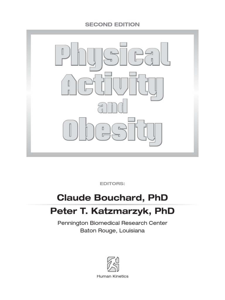 Physical Activity And Obesity Pdf Physical Exercise Dieting