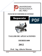 AS400 TALLER APLICACIONES