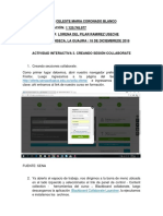 Actividad Upinteractiva Creando Sesion Collaborate