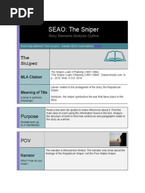 Seao The Sniper Narration Epistemology