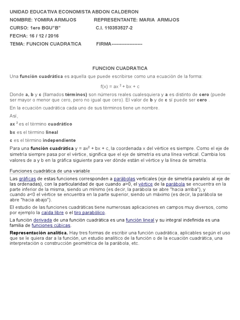 Unidad Educativa Economista Abdon Calderon Pdf