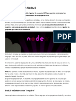 Módulos y NPM en NodeJS