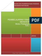 Bahan Bacaan Modul C Melaksanakan Pembelajaran Yang Mendidik Pedagogik