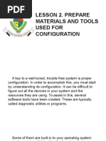 LESSON 2. Prepare Materials and Tools Used For Configuration