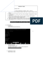 Konfigurasi PC Router Dan Proxy Server