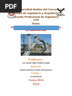 Quimica en La Construccion