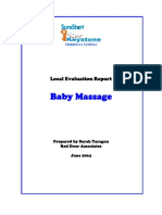 Baby Massage: Local Evaluation Report