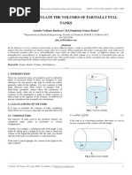 How To Calculate The Volumes of Partially Full Tanks PDF