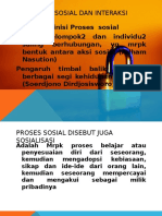 Proses Sosial Dan Interaksi Sosial Serta Pranata Sosial