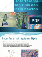 Interferensi Lapisan Tipis Dan Cincin Newton