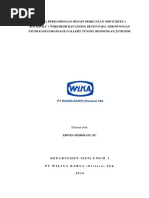 Download ANALISA PERBANDINGAN DESAIN PERKUATAN SHOTCRETE  ROCKBOLT  WIREMESH DAN LINING BETON PADA TEROWONGAN STUDI KASUS DRAINAGE GALLERY TUNNEL BENDUNGAN JATIGEDE by Erwin Simbolon SN334585424 doc pdf