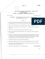 08 802 Electrical Machine Design 2012 Scheme October 2014