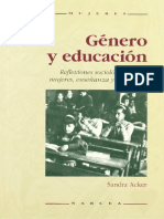 Acker Sandra - Genero Y Educacion