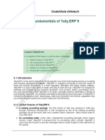 Lesson 2 Fundamentals of Tally - Erp 9