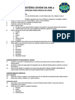 Conteudo para Prova-De Lider PDF
