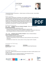 International CV Template