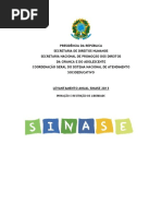 Levantamento SINASE-2013
