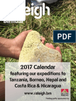 2017 Calendar: Featuring Our Expeditions To Tanzania, Borneo, Nepal and Costa Rica & Nicaragua
