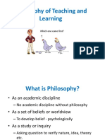 Philosophy of Teaching and Learning