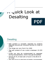 A Quick Look at Desalting