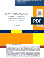 Guion Metodologico-programacion II (Reparado)