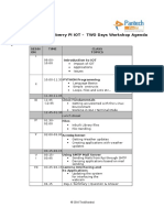 Raspberry Pi IOT 2 Days Agenda_new