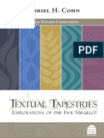 Textual Tapestries: Explorations of the Five Megillot (Gabriel H. Cohn)