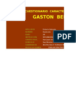 Cuestionario Informatizado Caracteriológico de Gaston Berger