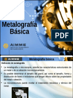 Modulo de Metalografia Basica