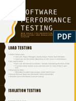 Software Performance Testing: Web Based Collaboration, Monitoring and Management System