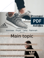 Presentation Promosi Adidas
