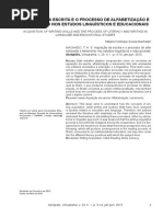 Teorias Aquisição Da Escrita