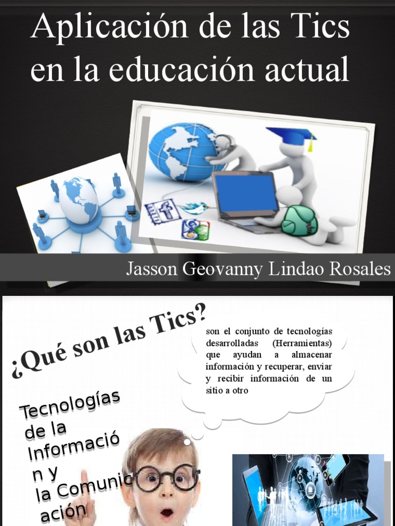 Aplicación de Las Tics en La Educación Actual | PDF