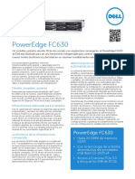 Dell PowerEdge FC630 Spec Sheet ES-XL HR