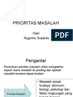 Prioritas Masalah Pertemuan 3