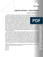 Moderna Kritika-Romantizam PDF