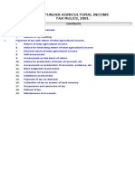 Agrcultrual Income Tax Rules, 2001