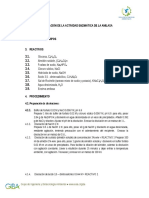 Determinación de La Actividad Enzimática de La Amilasa