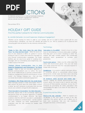Holiday Gift Guide: Find the Perfect Presents for Internal Communicators