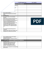 Onboarding Checklist Excel Format Template Download
