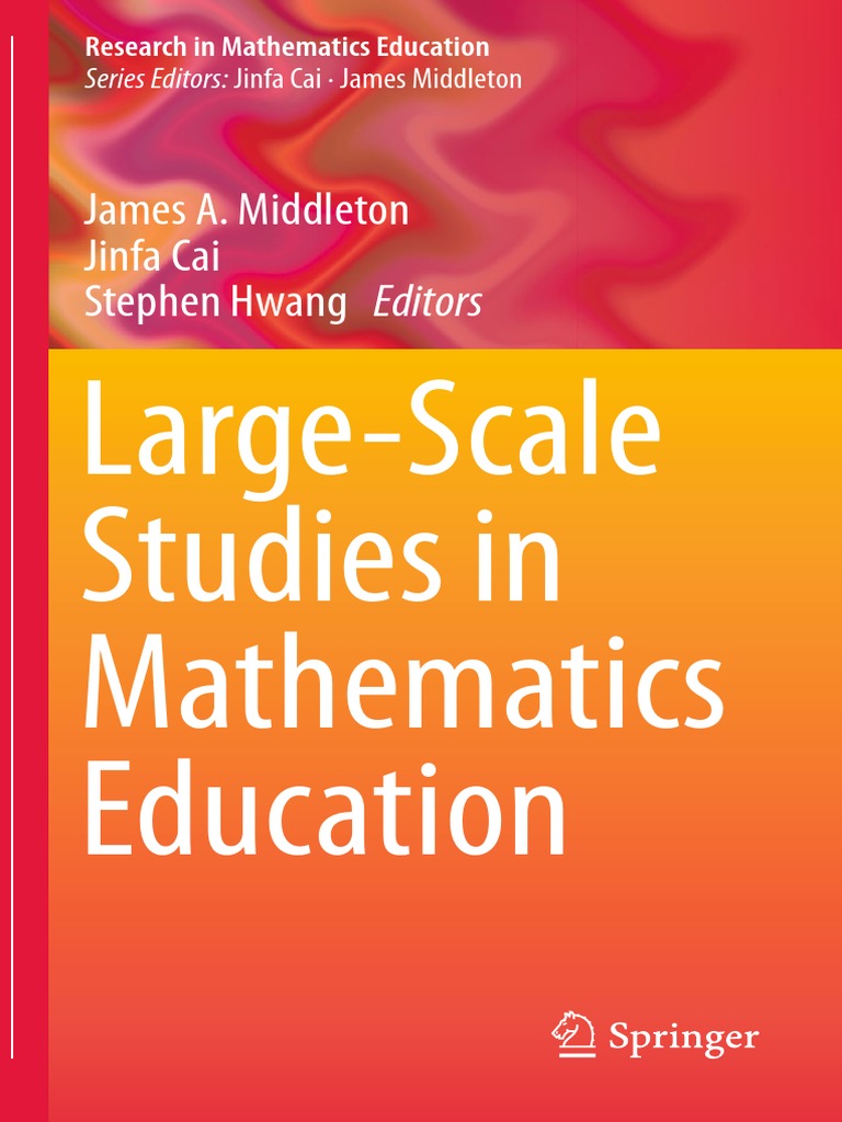 Large Scale Studies In Mathematics Education National - 