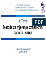 Mjerne Metode-Tema4