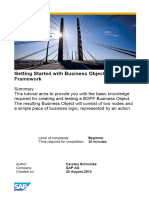 Business Object Processing Framework