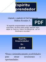 Espiritu Emprendedor