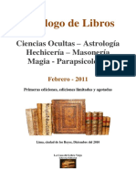 Catalogo Ciencias Ocultas