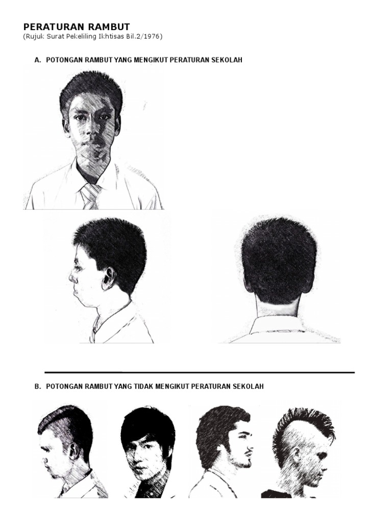 Peraturan Rambut | PDF