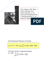Vito Volterra, 1881: There Exists A Function, F (X), Whose Derivative, F ' (X), Exists and Is Bounded For All Cannot Be Integrated