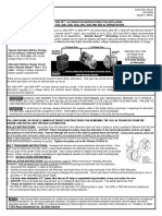 Instructions for 35si Hp 36si Hp Replacing Delco Remy 21si, 22si, 23si, 33si, 34si, 35si and 36si