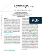 Me, Myself and My Killfie: Characterizing and Preventing Selfie Deaths